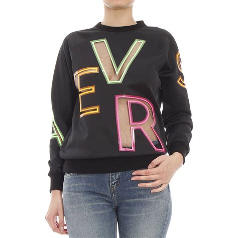 versace sweater dress|Versace sweatshirt women.